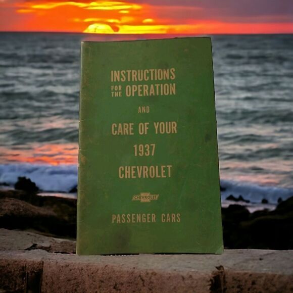 Instructions for the Operation and Care of Your 1937 Chevrolet Car Booklet Vtg. - Picture 14 of 15